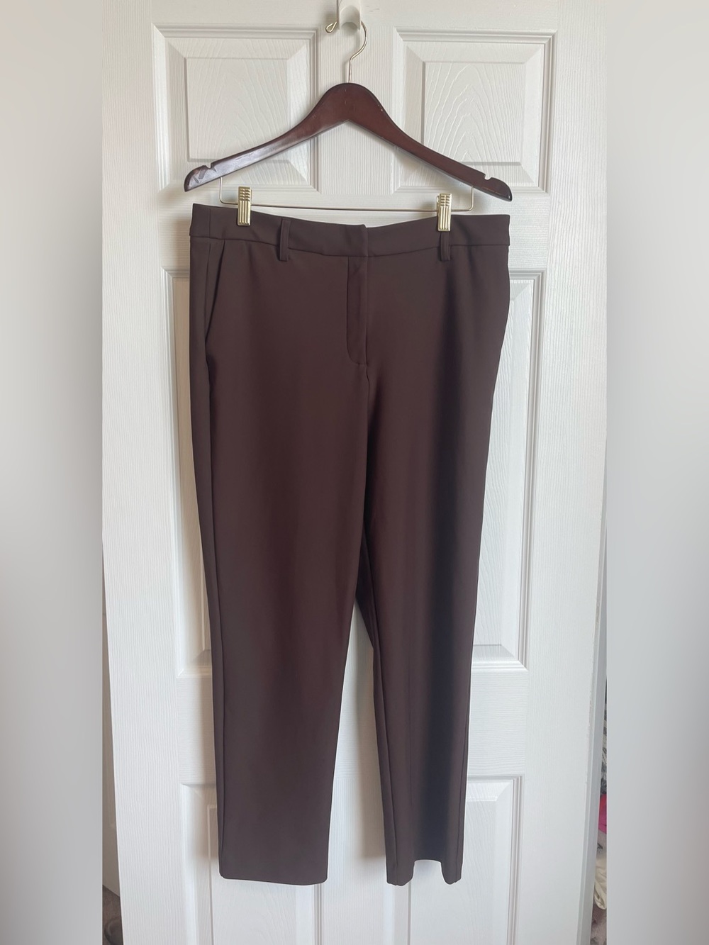 Women’s Christian Siriano New York Brown Dress Pants